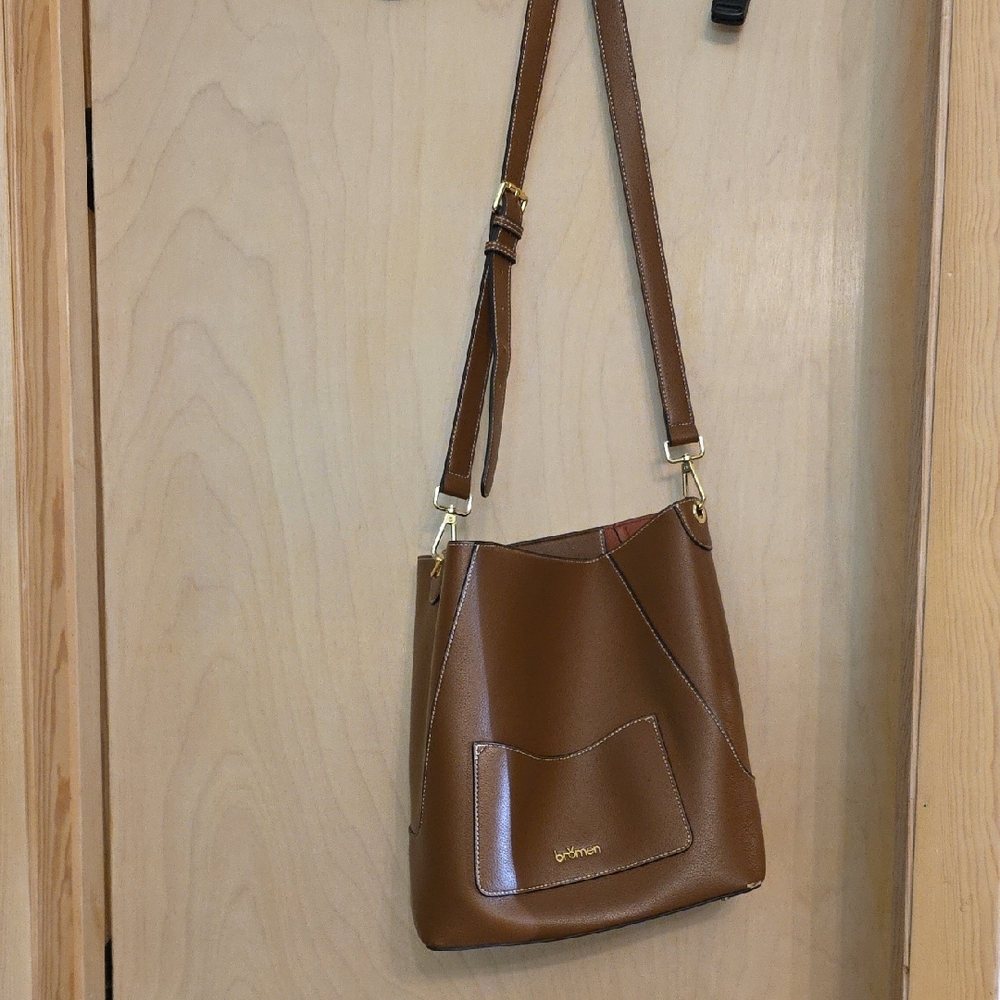 Brown Bucket Bag